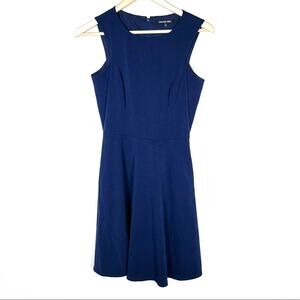 Classic Blue Sleeveless Dress